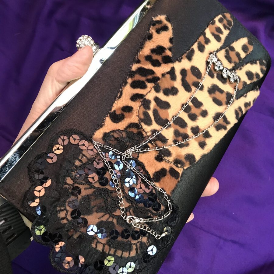Upstyled clutch donated to fundraiser