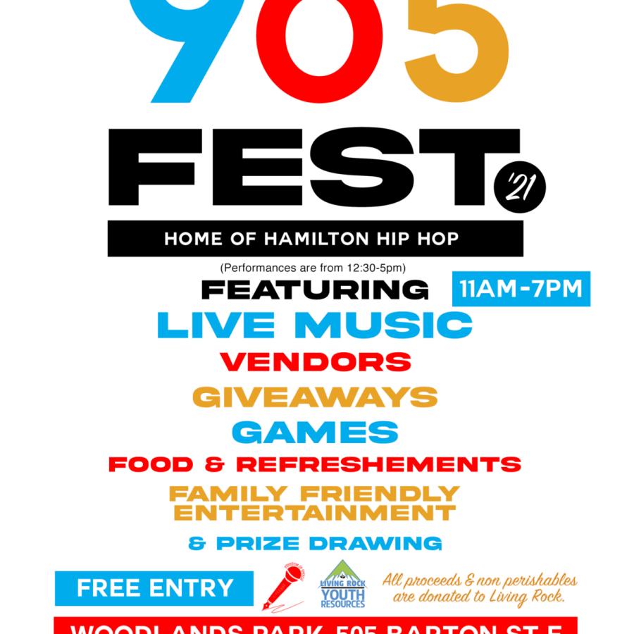 The 2nd 905 fest returned after a COVID 19 hiatus in 2020. In 2021 we raised non-perishables goods and monetary donations for Living Rock Youth Services. As well as had live performances, games, prizes, lives music and entertainment. 