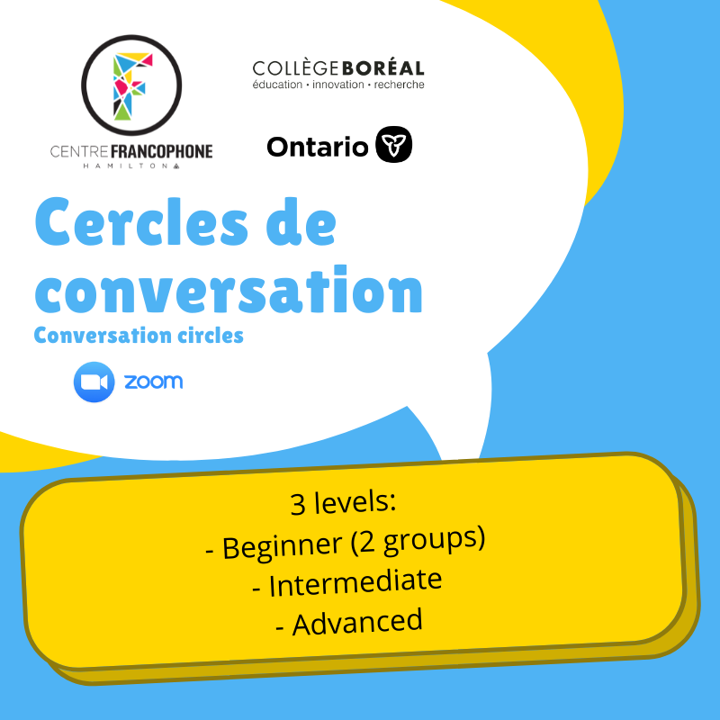 Conversation circles / Cercles de conversation