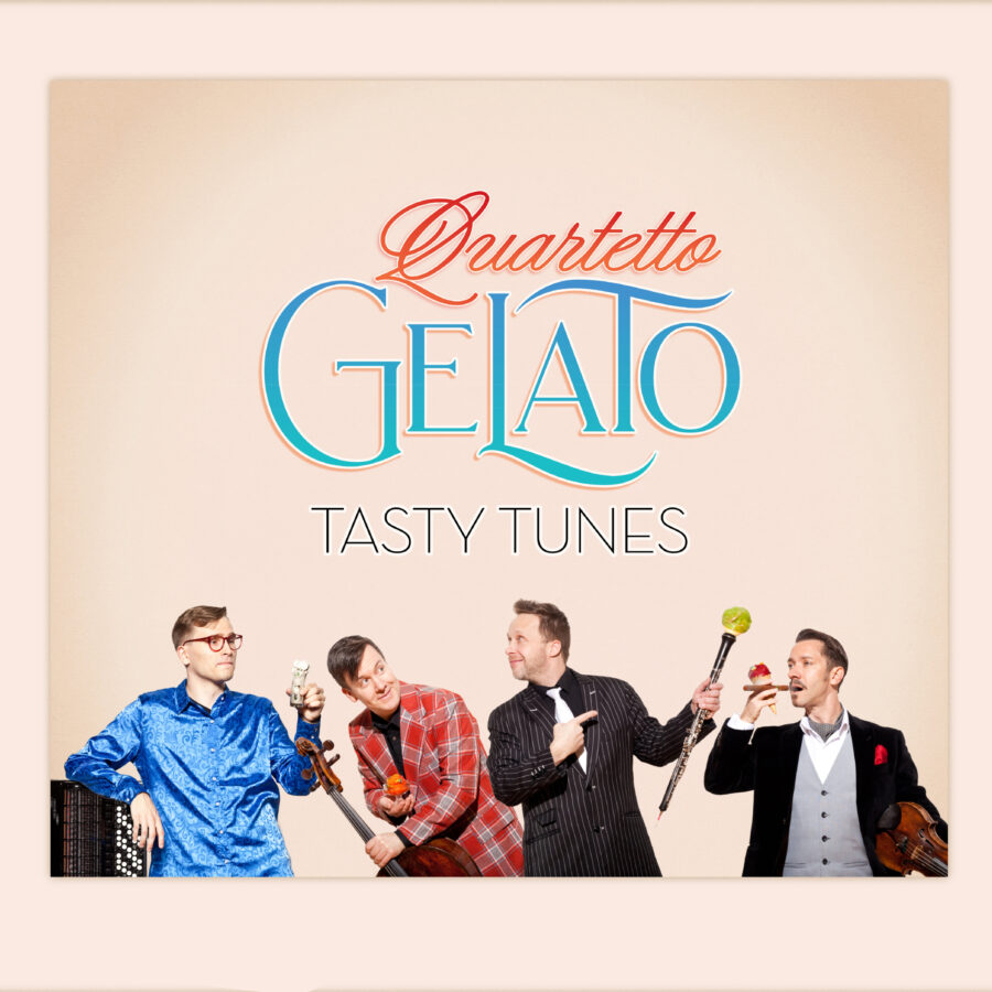 Album cover for Quartetto Gelato 2021 CD, 