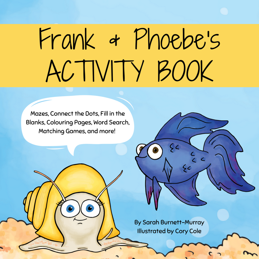 Frank & Phoebe's Activity Book, cover