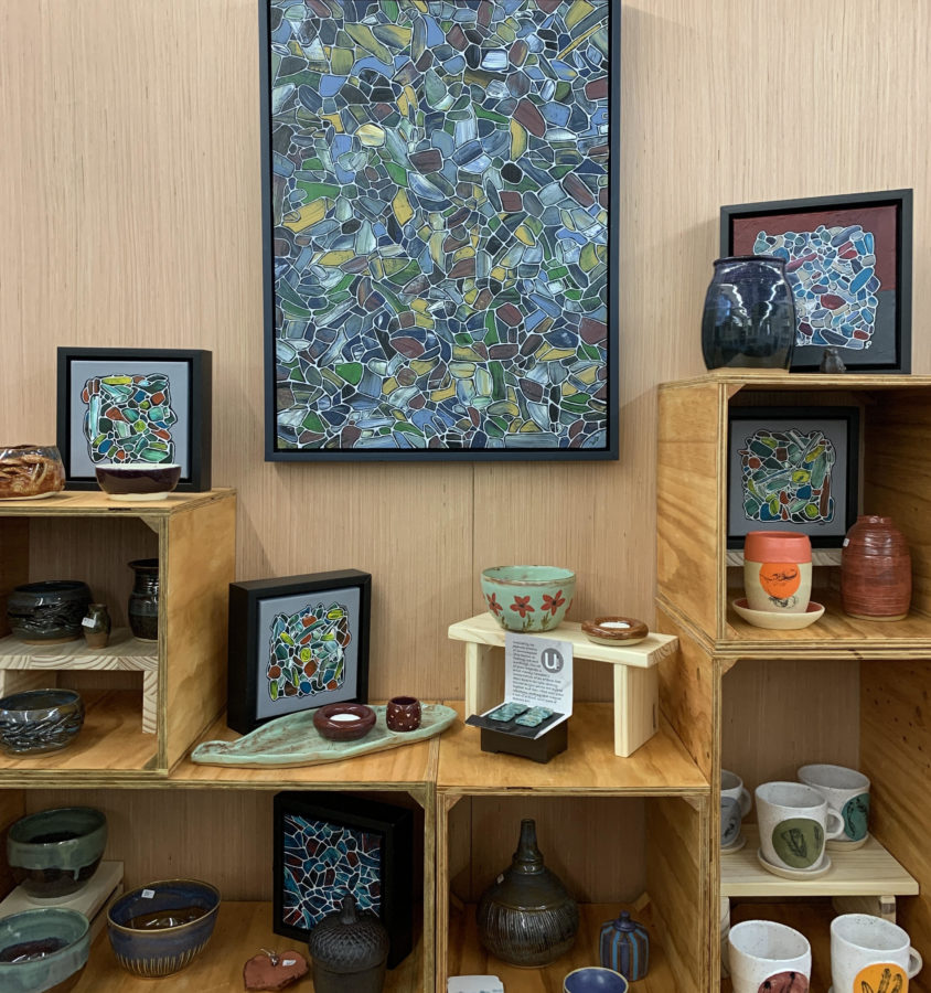 Unperfekt Studios - artwork and pottery in shop