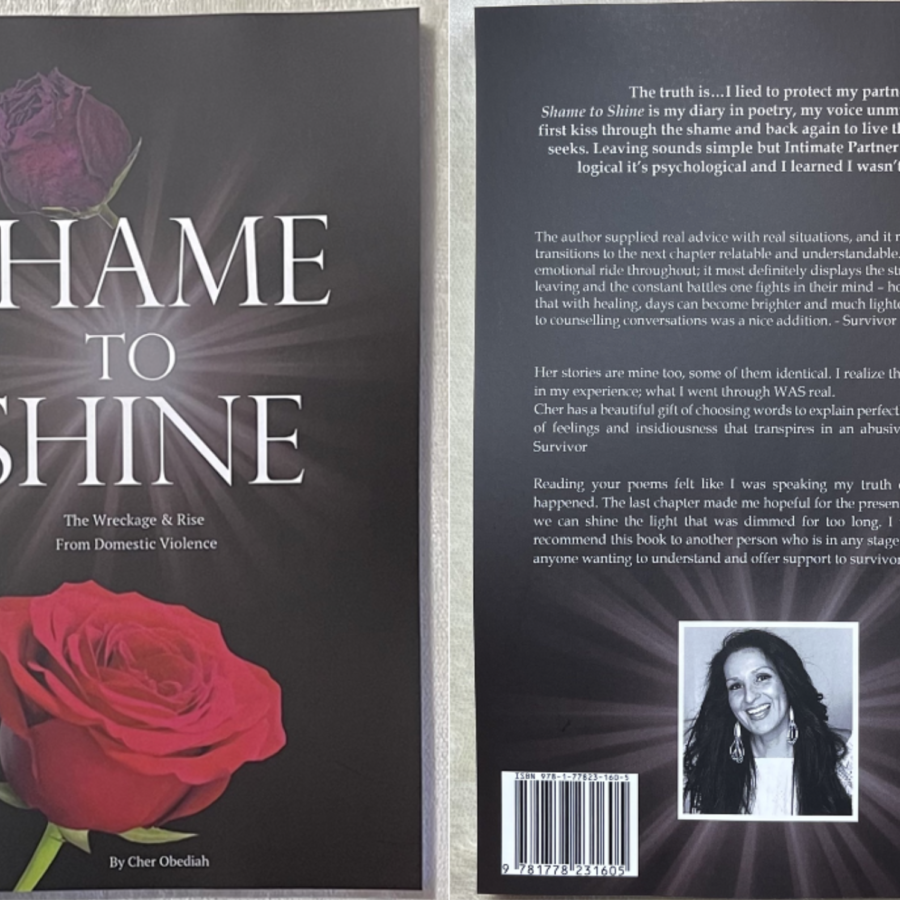 Shame to Shine is my book of poetry, my voice unmuted, my diary exposed, snapshots of my experiences. It’s about love, loss, trauma, transformation and finding the way home to my empowered self. My Indigenous culture was an important part of my restoration and shines through in this collection. It is my hope these words find their way into the hands and hearts of those they are meant to. May my path to peace serve to inspire and help others feel less alone and more supported as they reclaim themselves, their lives and their dreams.