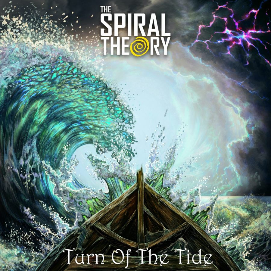 Cover Photo of The Spiral Theory's debut album - Turn of the Tide