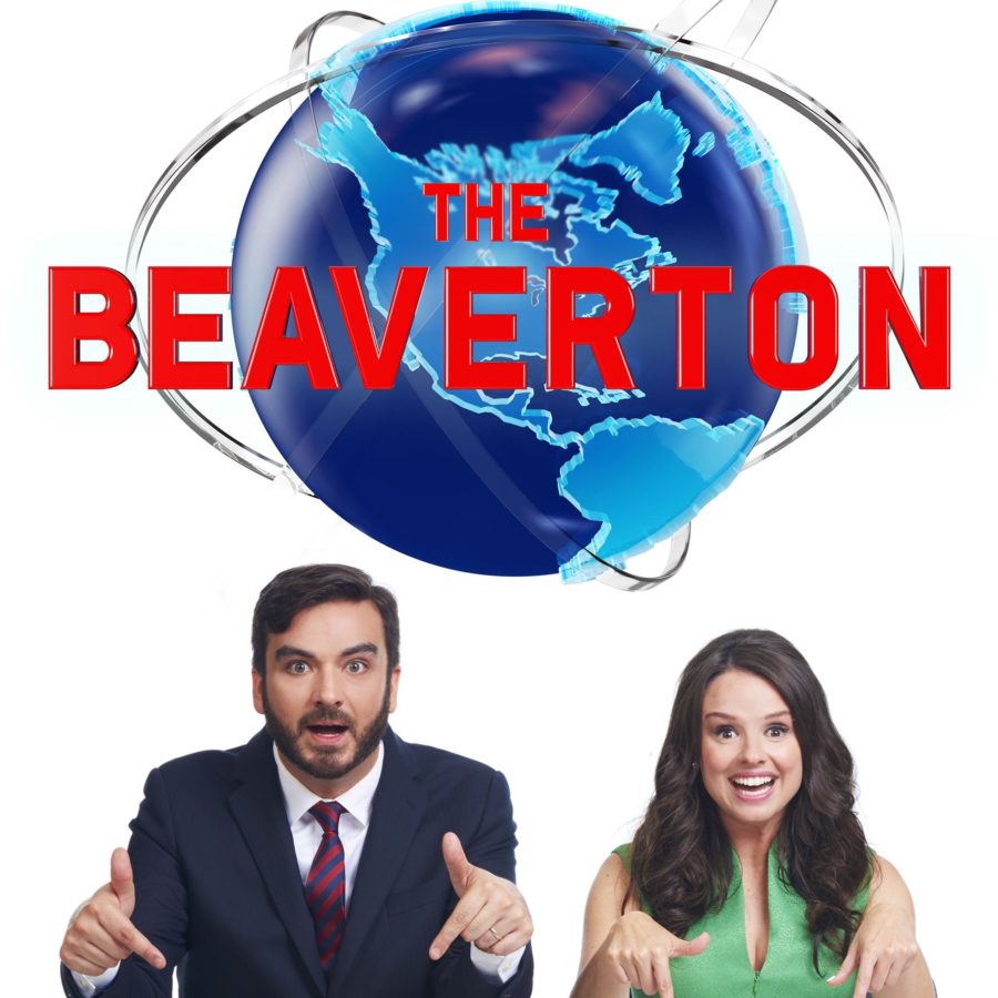 Logo for The Beaverton, a popular Canadian news satire website and TV series