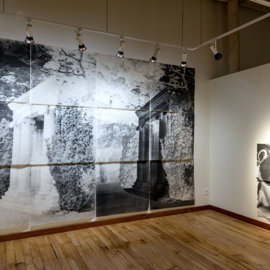 Installation of Penelope Stewart's solo-exhibition 