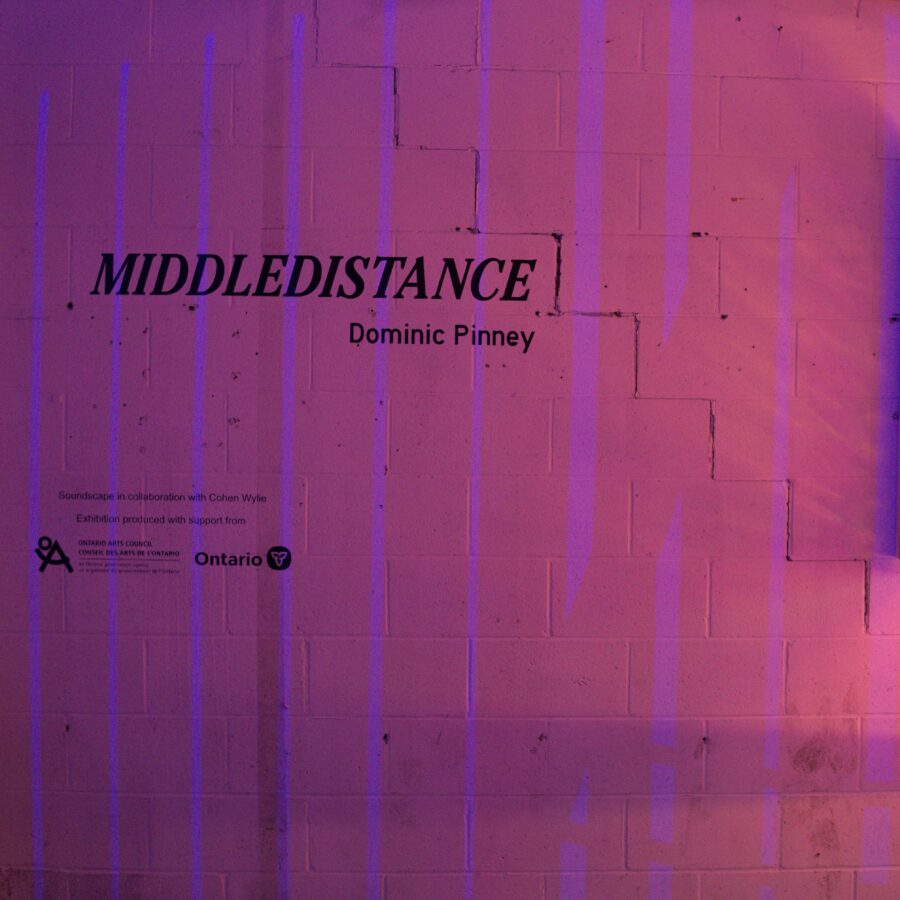 Middledistance (2023), Detail, Mixed-Media Installation