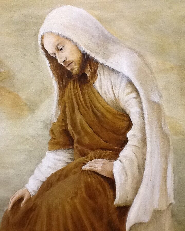 Painting of Christ for St. Thomas Church, Waterdown