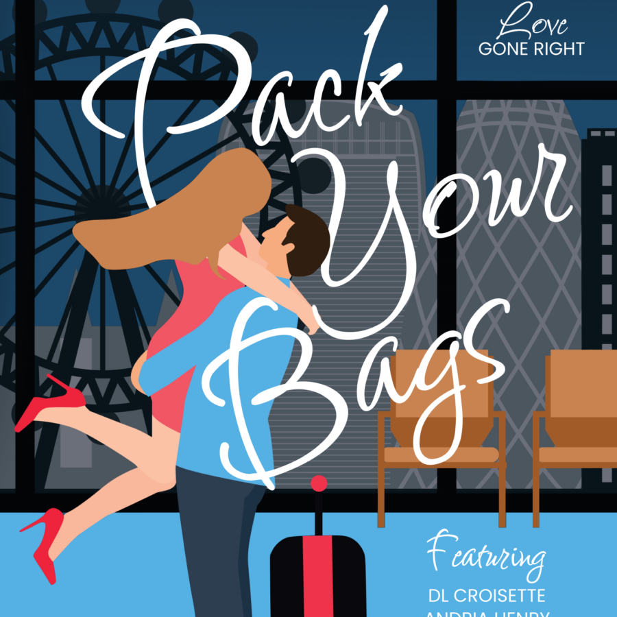 The cover of anthology Pack Your Bags by Andria Henry et al.